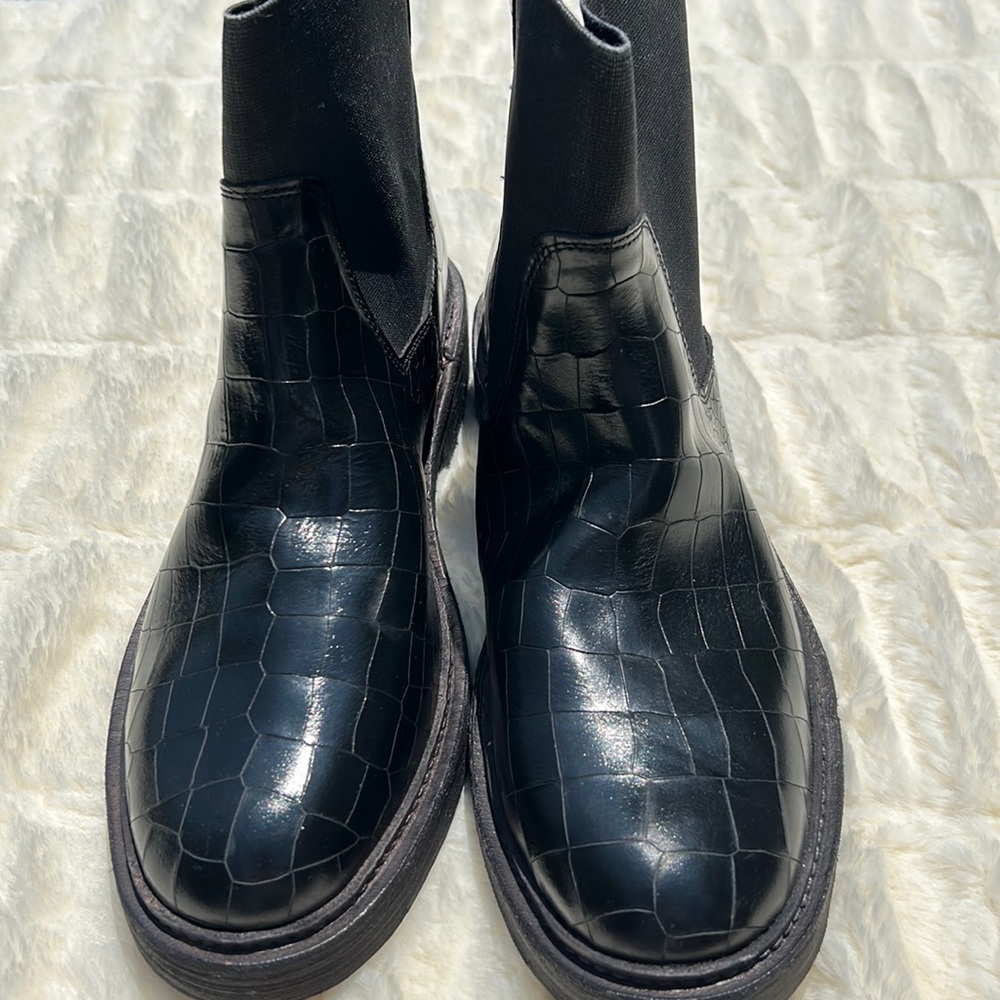 Free People Black Booties